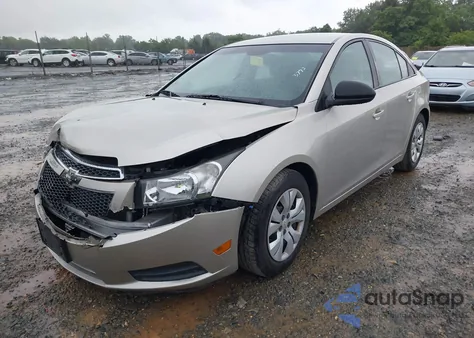 2013 Chevrolet Cruze Ls Auto из США, поврежденный, VIN 1G1PA5SG5D7231906